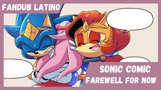 Comic quotFarewell for nowquot  Sonic the hedgehog  Fandub latino [upl. by Bria]