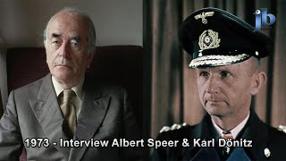 1973  Interview Albert Speer amp Karl Dönitz [upl. by Aprilette]