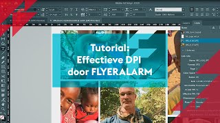 FLYERALARM tutorial in het Nederlands Effectieve DPI [upl. by Elladine48]