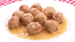 ALBÓNDIGAS EN SALSA  MUY FÁCILES Y JUGOSAS [upl. by Eseilana]