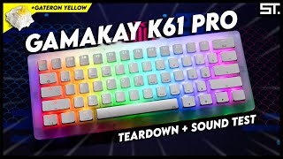 GamaKay K61 Pro Review  Sound Test [upl. by Anastos]