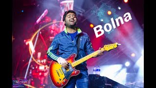 ♫ Arijit Singh singing quotBolnaquot on the Piano live in Rotterdam the Netherlands 2018 [upl. by Duer]