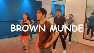 Brown Munde AP Dhillon Gurinder Gill Shinda Kahlon GMINXR Dance Workshop  Sarth Kalra Choreography [upl. by Orestes]