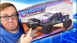 The NEW BRUSHLESS FTX Carnage 20 [upl. by Alled]