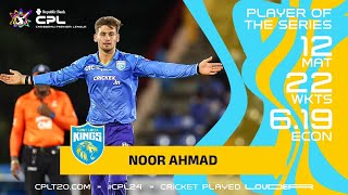 Noor Ahmad  Player of the Tournement  CPL 2024 [upl. by Eudora]