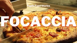 LA VERA FOCACCIA BARESE  Puglia Food Stories [upl. by Sucramal]