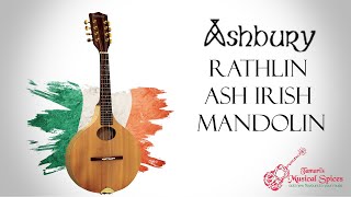 מנדולינה אירית  Ashbury Rathlin Ash Irish mandolin [upl. by Aliahkim]