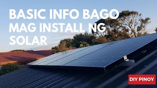 DIY OFF GRID SOLAR POWER SYSTEM  TAGALOG ULTIMATE GUIDE [upl. by Encrata]