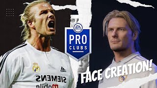 FIFA 23 DAVID BECKHAM Face Creation [upl. by Nnylidnarb]