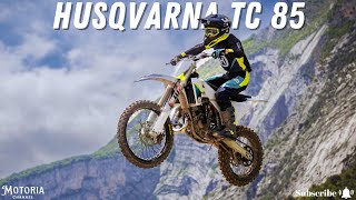 2025 Husqvarna TC 85 More Power Better Handling for Young Motocross Champions [upl. by Ashok]