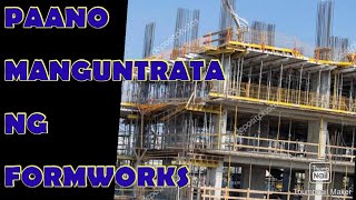 Paano Manguntrata ng Formworks PAANO KUMITA FORMWORKS PARAMETERS [upl. by Ahsie387]