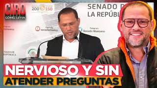 ¡Nervioso Daniel Barreda explica por qué no estuvo cuando se votó la reforma judicial  Ciro [upl. by Ajidahk213]