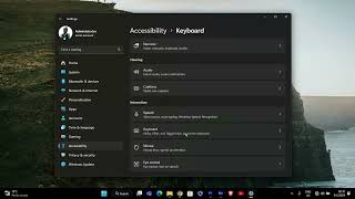 How To Turn On or Turn Off Toggle Keys in Windows 11 2024 [upl. by Colline62]