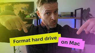 How to Format a Hard Drive on Mac to Erase Your Data [upl. by Lamiv]