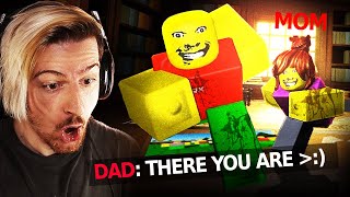 ROBLOX Weird Strict Dad CHAPTER 2 is here and THINGS GOT EVEN SCARIER [upl. by Suirada]