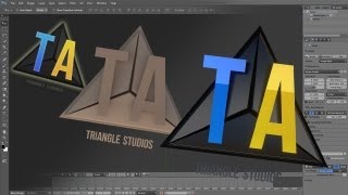 TrailerTutorialSerie ProfessionellesLogoDesign mit Blender und Photoshop [upl. by Henarat]