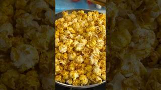 Caramel flavored popcornasmr popcorn foryou [upl. by Marylou497]