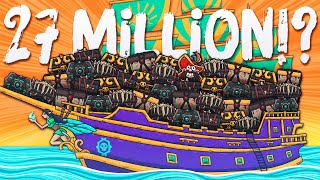 We STACKED 27MILLION GOLD WORTH OF LOOT during COMMUNITY DAY [upl. by Irroc]