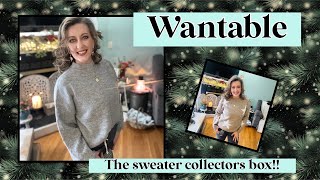 Wantable the sweater edit wantable southernyankee wantableunboxing [upl. by Nemlaz]