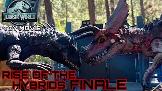 Rise Of The Hybrids FINALE Jurassic World Toy Movie toymovie indominusrex jurassicworld [upl. by Ibbetson234]