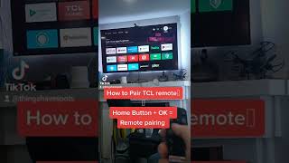 How to pair a TCL TV Remote in 31 seconds [upl. by Dragelin]