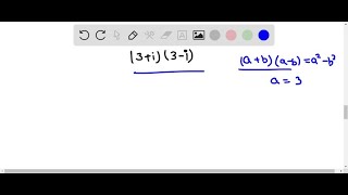 Find each product Write answers in standard form3  i3 – i [upl. by Lorene]