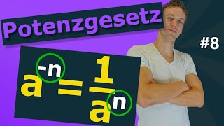 Potenzgesetz  Potenzen mit negativen Exponenten  8 [upl. by Onibas604]