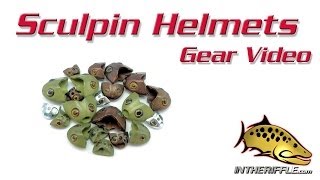 Fish Skull Sculpin Helmet Fly Tying Instructions and How To Tie Directions [upl. by Hardej390]