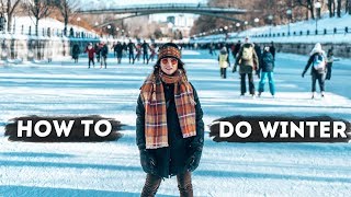 THIS is how you do WINTER  Winterlude Ottawa [upl. by Eirena]