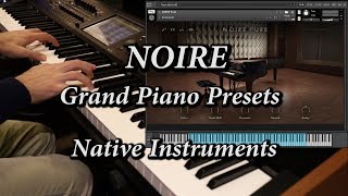 NOIRE Grand Piano Pure Presets  Native Instruments [upl. by Anatola70]