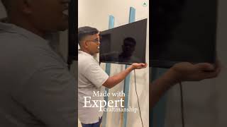 How to Mount TV on the Drywall [upl. by Enidlareg]