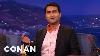 Kumail Nanjiani Is Very Passionate About Bidets  CONAN on TBS [upl. by Aromat981]