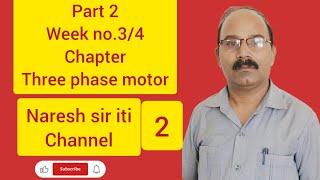 week no34 chapter Three phase motor video 2 [upl. by Hgielrebmik175]