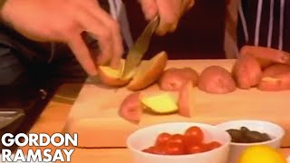 Perfect chips with Chris Moyles  Gordon Ramsay [upl. by Edora]