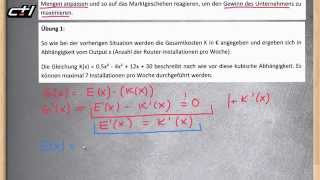 Betriebsoptimum und Betriebsminimum  Individuelle Angebotsfunktion ★ Erklärung [upl. by Aerdma718]