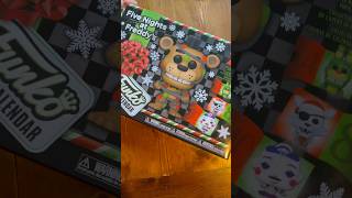 Opening the First Door of My Funko FNAF Advent Calendar So Cool 🎁🎄 [upl. by Adanama586]