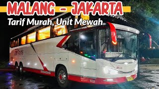 RP 410000 MALANG JAKARTA NAIK MTRANS  Nyaman Murah Makanan Melimpah [upl. by Shell813]