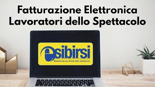 Fatturazione Elettronica per lavoratori dello spettacolo [upl. by Arraeit]