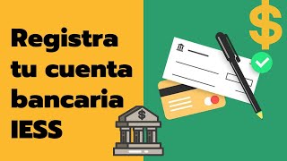 IESS 💲💵¿Cómo registrar tu CUENTA BANCARIA en la página del IESS 2022 🏦 [upl. by Arrim364]