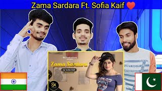 Indian Reaction On Zama Sardara Pashto Song  Sofia Kaif  OP Bros Reaction [upl. by Hctud873]