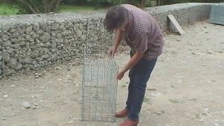 How to assemble a Gabion in 4 mins USA [upl. by Gaughan]