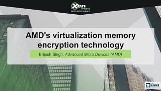 AMDs virtualization memory encryption technology  Brijesh Singh Advanced Micro Devices AMD [upl. by Holder]