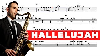 Hallelujah Leonard Cohen Tenor Sax [upl. by Lillis779]