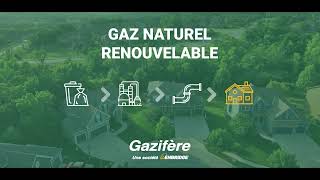 Le gaz naturel renouvelable pourquoi [upl. by Joellen638]