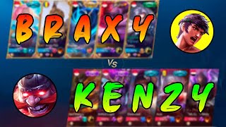 TEAM BRAXY vs TEAM KENZY  WHO WIN  MLBB [upl. by Allehc]