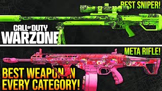 WARZONE New BEST META LOADOUT In EVERY WEAPON CATEGORY WARZONE META [upl. by Annehcu]