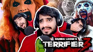 TERRIFIER 3 2024 IS WAY TOO DISGUSTING  MOVIE REACTION  First Time Watching [upl. by Aushoj734]