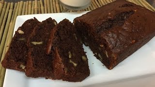 PAN DE PLATANO CHOCOLATE Y NUEZ DELICIOSA RECETA [upl. by Mindy939]