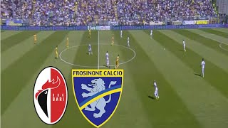 Frosinone 03 SSC Bari Highlights  Serie B 20242025 [upl. by Crellen553]