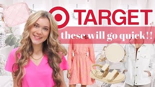 Spring Fashion MustHaves from Target Haul  Spring Try On Haul 2024 [upl. by Annair605]